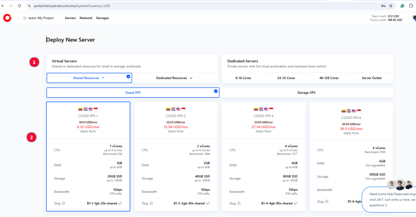 select-vps-plan-cherry-servers