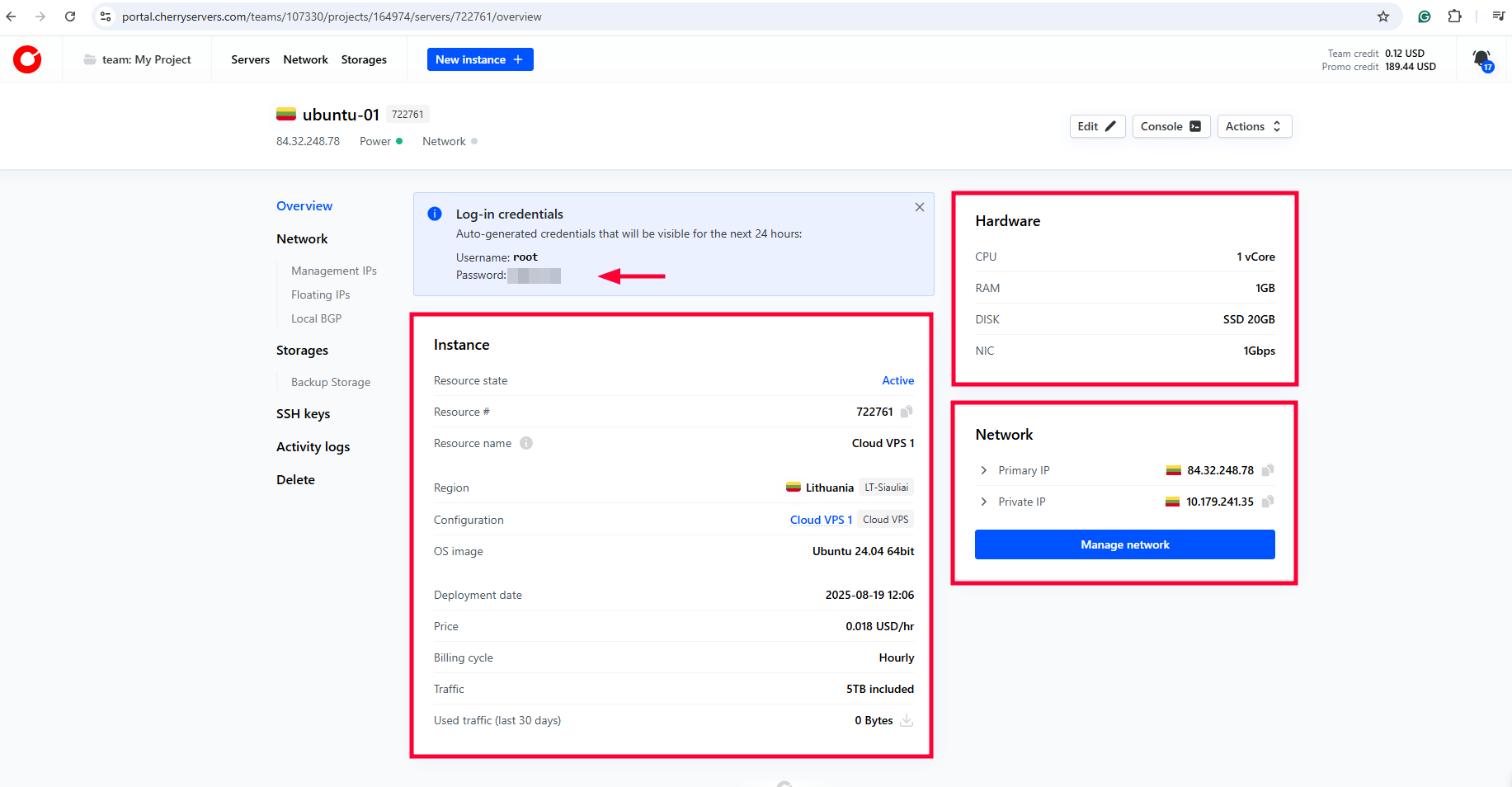 vps-instance-details-cherry-servers-portal