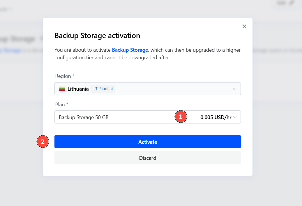 select-backup-storage-vps-plan