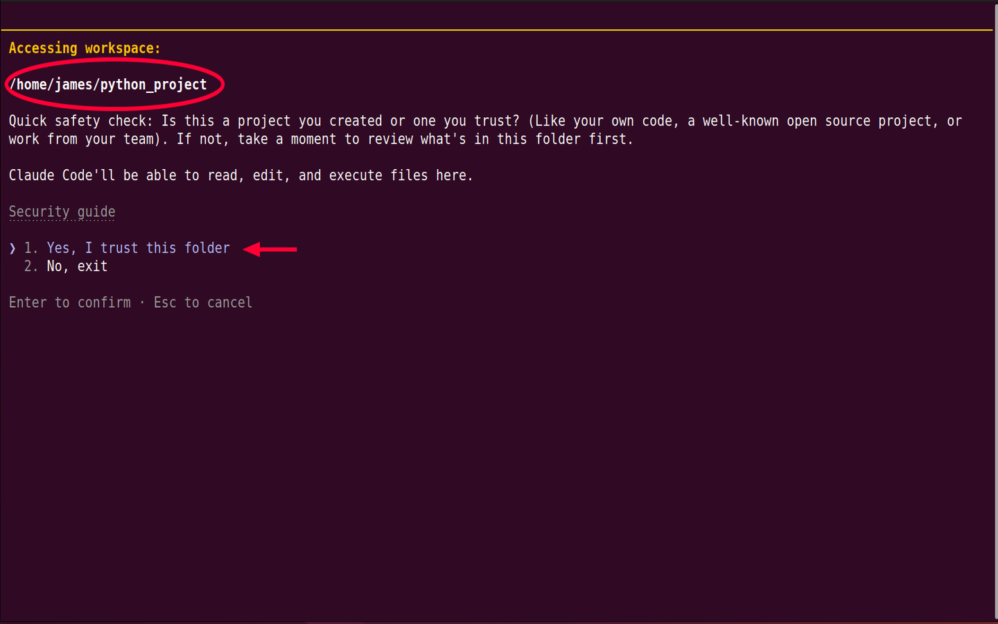 claude-code-initial-setup-trust-this-folder