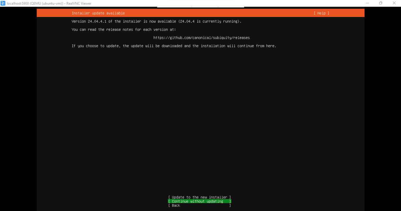 install newer version of installer
