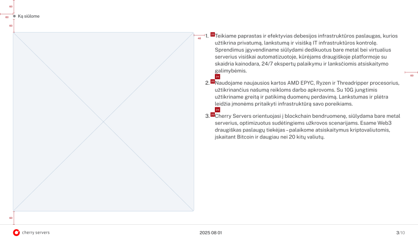 Right aligned slide v1